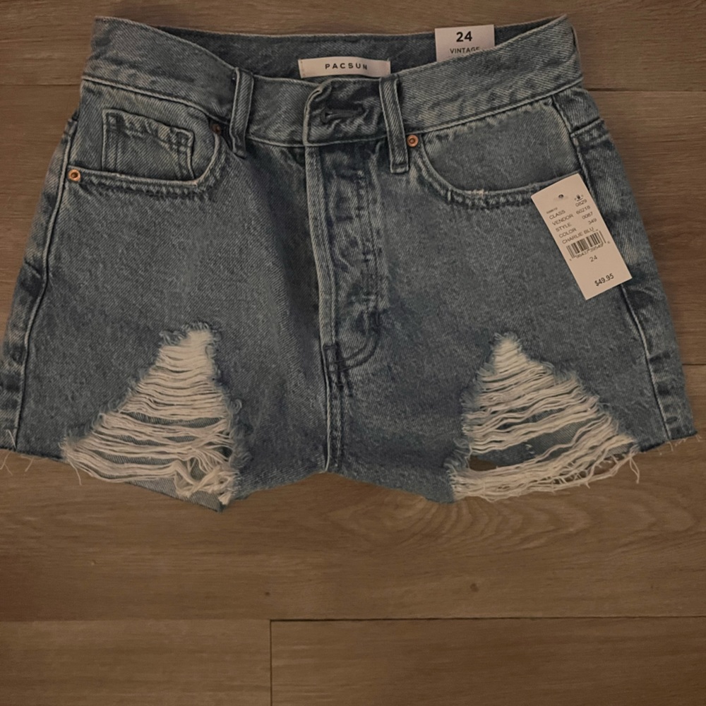 PacSun denim shorts